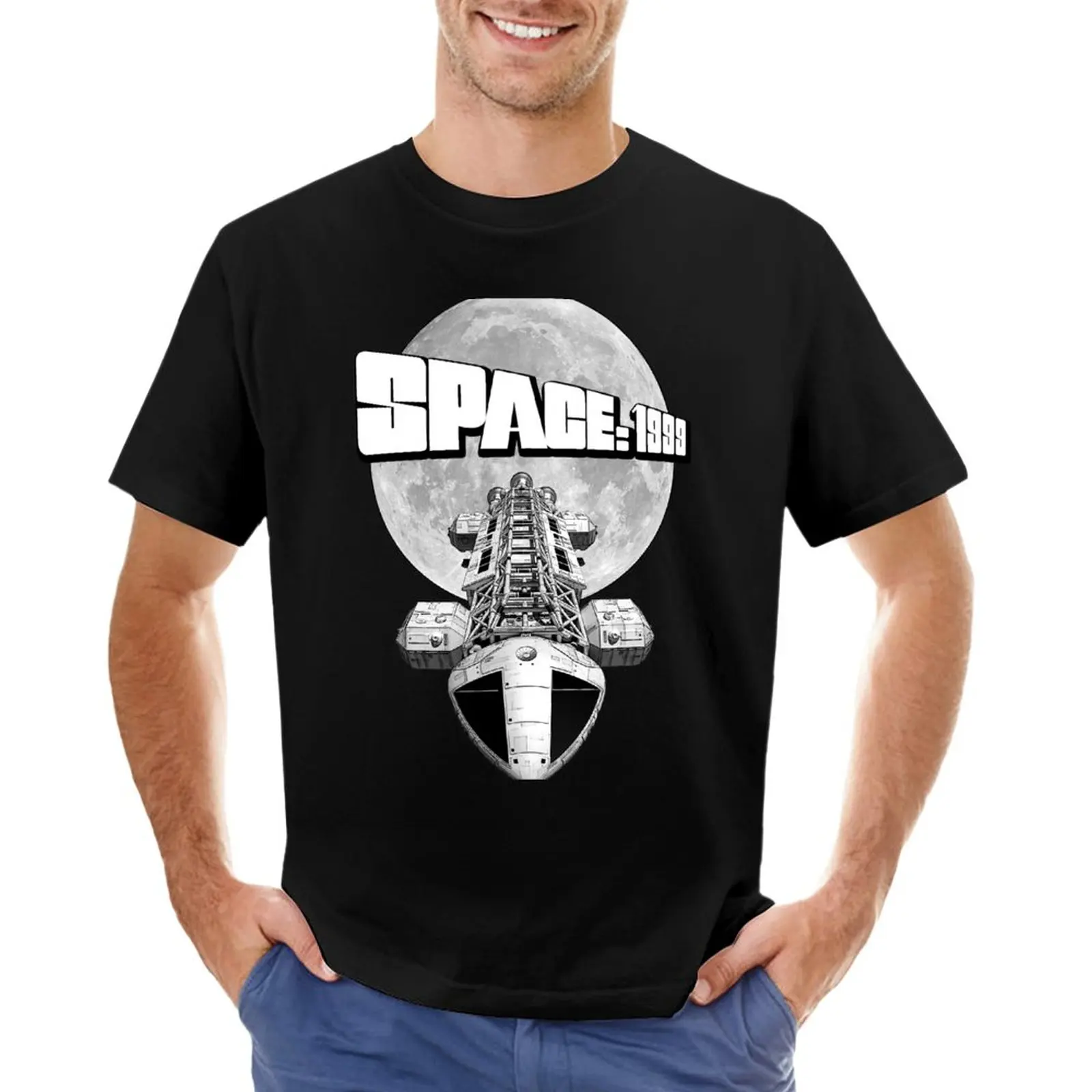 

Space 1999 TV Series T-Shirt heavyweights cute clothes blacks cute tops mens graphic t-shirts pack