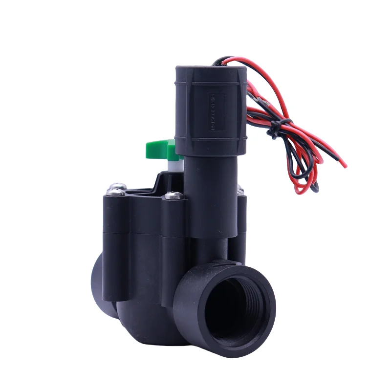 Plastic solenoid valve for agricultural landscaping irrigation system Water medium DC/AC 12V24V low pressure lawn irrigation