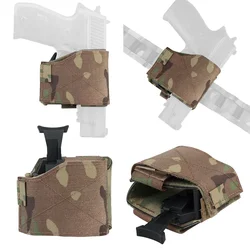 Outdoor Nylon Universal Holster MOLLE Tactical Hunting Belt Airsoft Gear with Drop Leg Platform QLS Quick Release Adapter