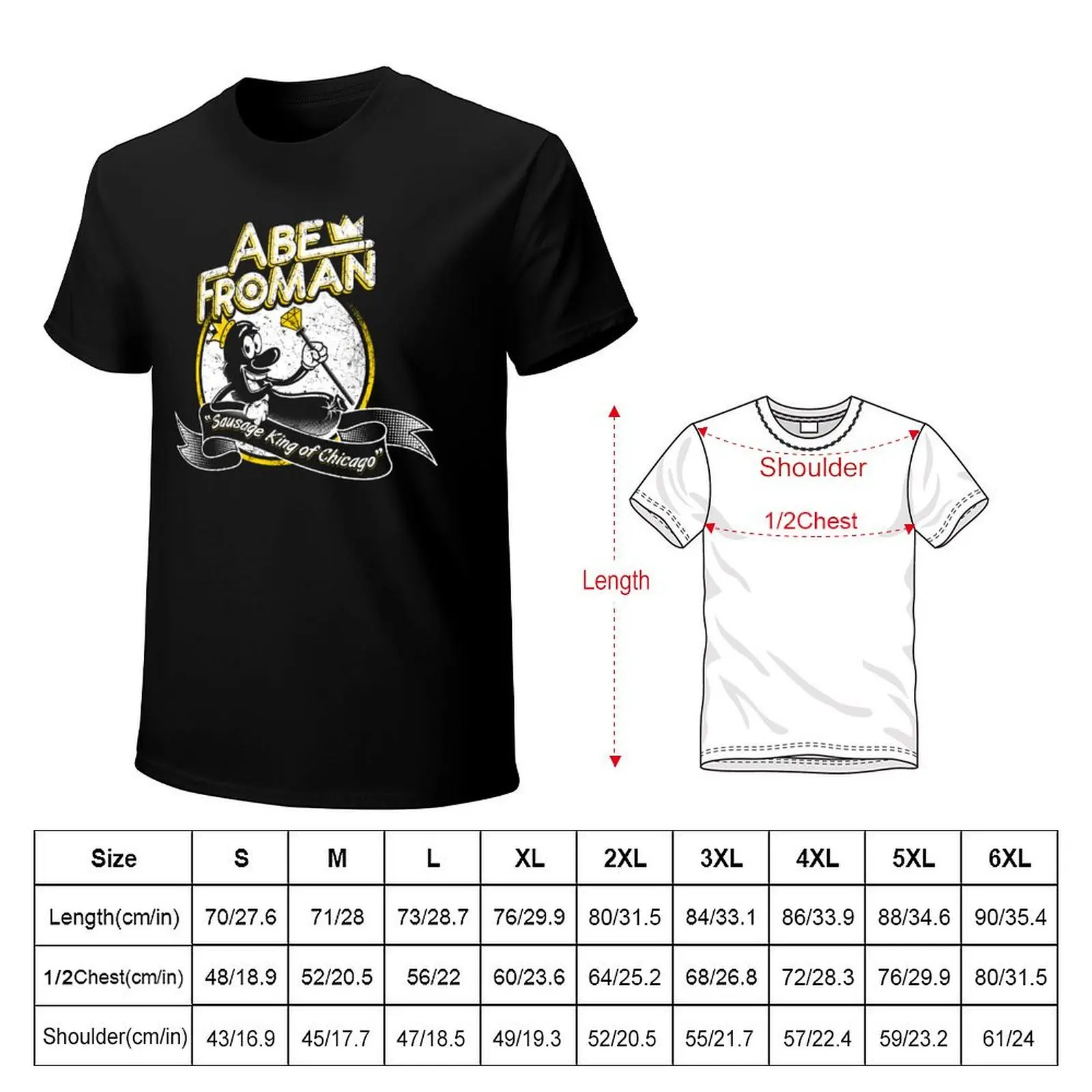 Abe Froman The Sausage King T-Shirt Breathable Mesh Panel T-Shirt