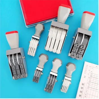 Räder Rollen 2/3/4/5/6/7/8/9/10 Ziffern Nummerierungsstempel Hellgrau Die Worthöhe ist etwa 2/3/4/4,5/5/6/7/7,5/8/10/12 mm