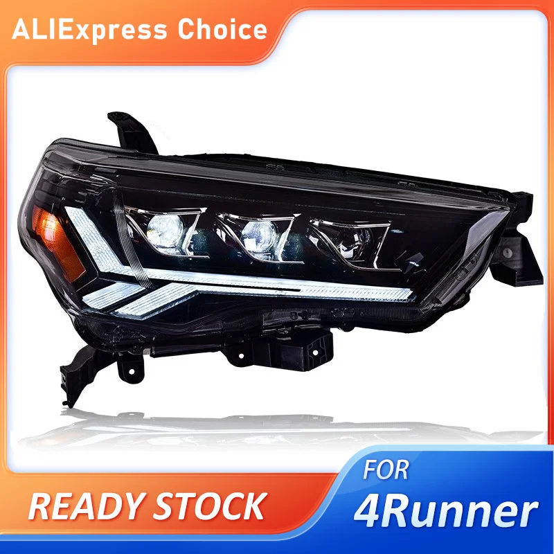 

LED Headlights For Toyota 4Runner Head lights 2014 2015 2016 2017 2018 2019 2020 2021 Full LED Front Lights LED Lens Projector