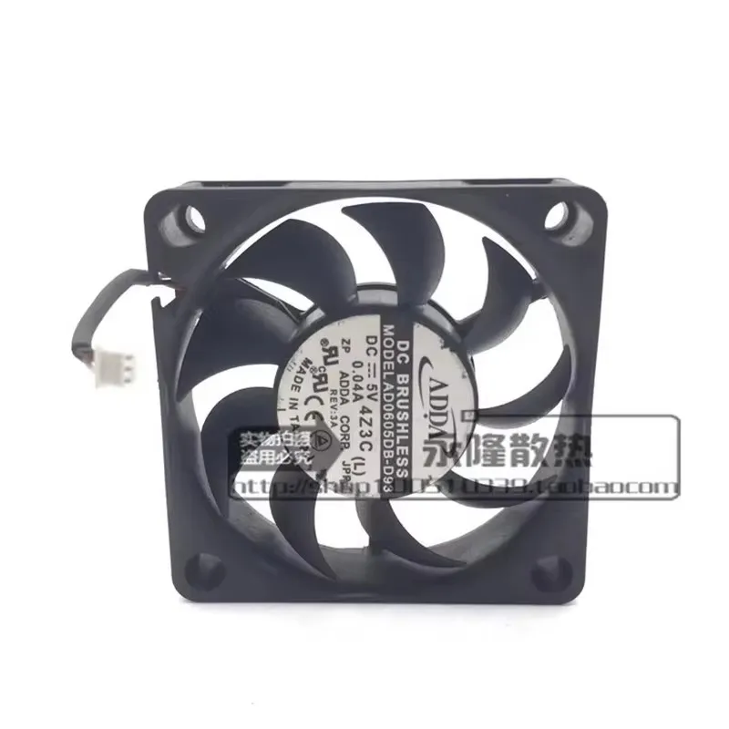 Original 6CM 60 * 60 * 15MM 5V 0.04A AD0605DB-D93 projector double ball Computer fan