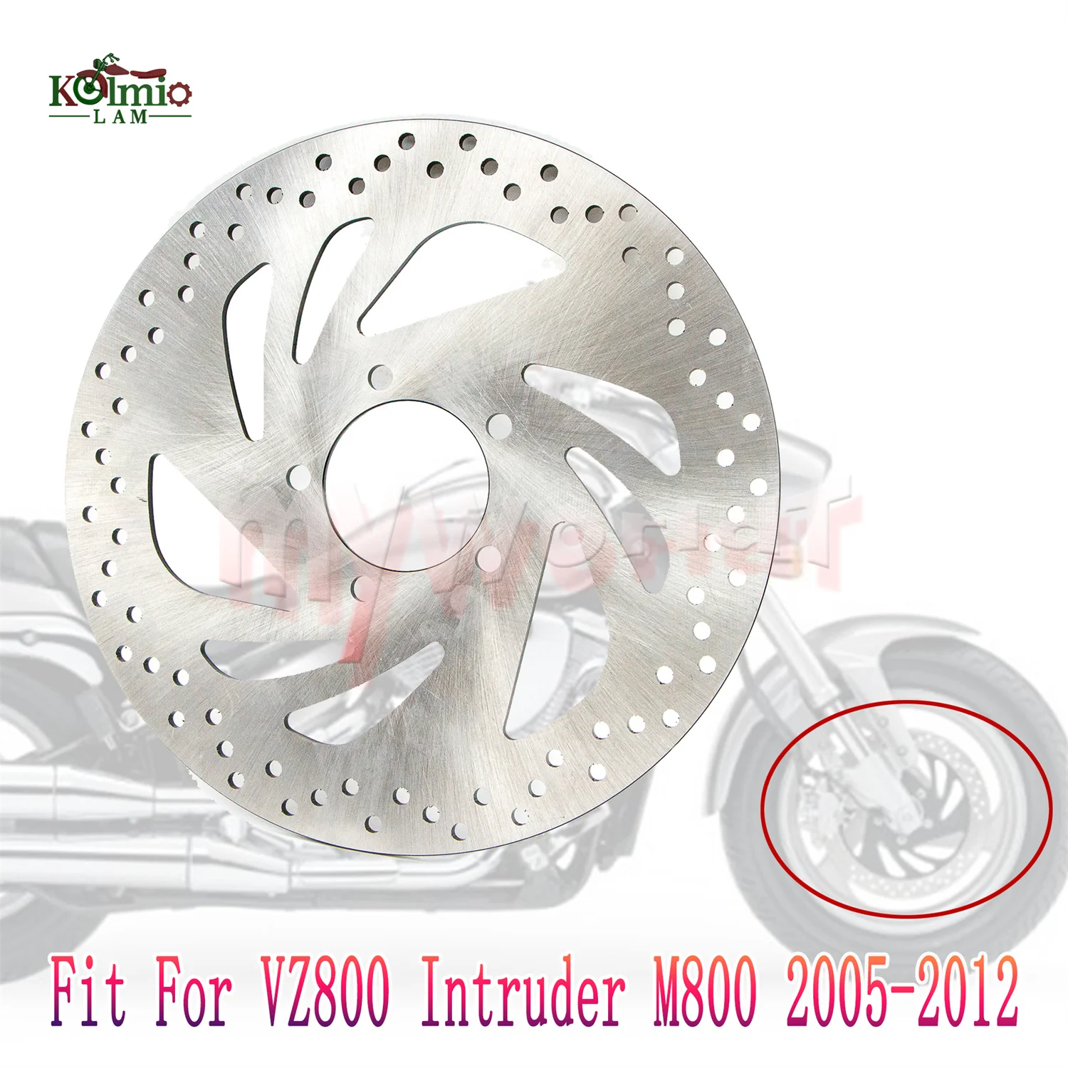 

Motorcycle Floating Front Brake Disc Rotor Fit For Suzuki VZ800 Intruder M800 K5 - K9 2005 - 2012 VZ 800 2006 2007 2008 2009