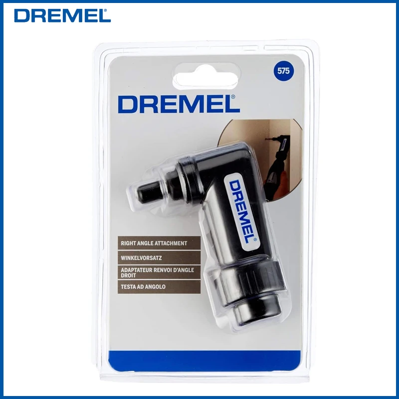 

Dremel 575 Right Angle Attachment Right Angle Drill Adapter 90° Converter Attachment For Dremel Electric Grinder 3000 4000 8240