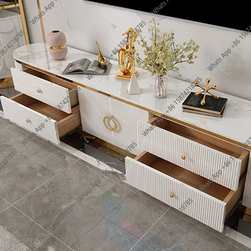 

N67 A Офисная тумба для ТВ с дизайнерскими ящиками, органайзер для прихожей, универсальный столик для телевизора/монитора, мебель для гостиной, итальянская мебель