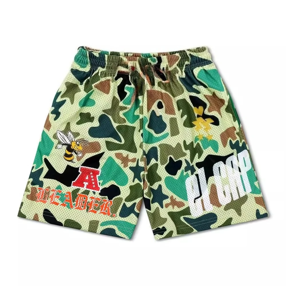 

American Camouflage Sports Shorts Men's Basketball Training Quick-drying Trendy Brand Loose Casual Shorts Summer