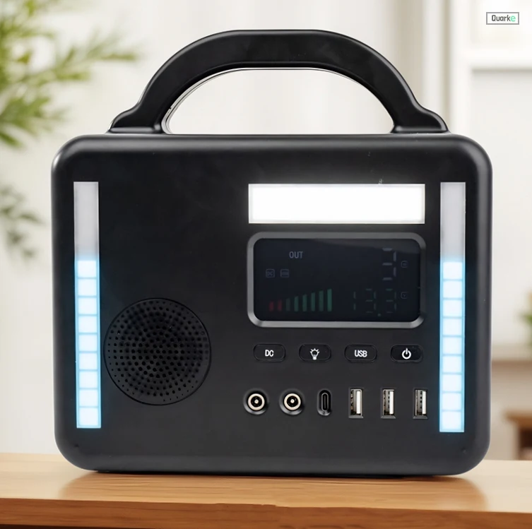 300W Portable Power Station with LiFePO4 Battery Solar Powered Outdoor Generator for Camping CPAP