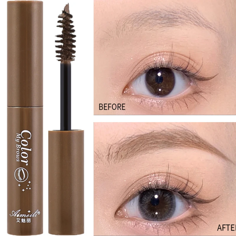 Brown Sobrancelha Líquida Gel Maquiagem Sobrancelha Enhancer Creme Impermeável Eye Brow Tint Corante Natural Tattoo Long Lasting Beauty Cosmetics