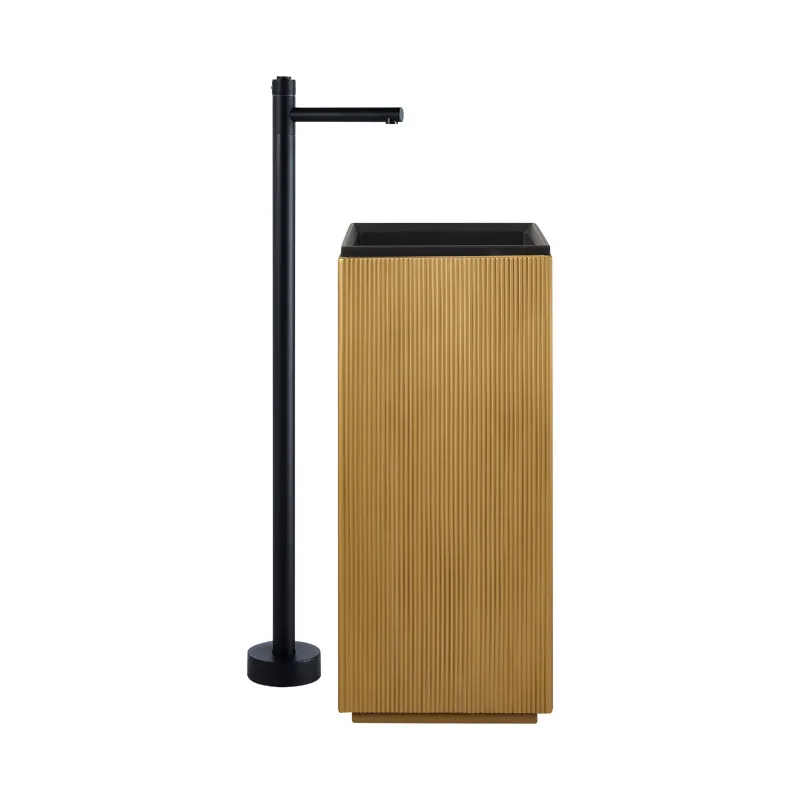 

Скандинавская простая интегрированная раковина-тумба из искусственного камня для ванной комнаты, балкона, домашнего использования, художественная раковина