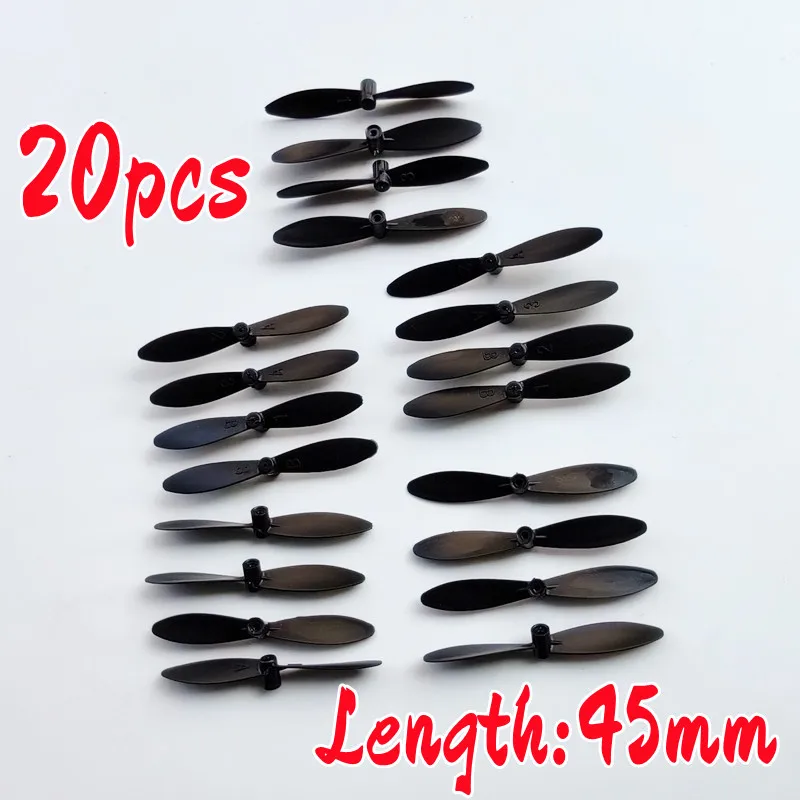 20PCS SG800 Propeller Blade Spare Part Pack Wing Props Replacement Part for SG800 D2 M11 LF606 JD-16 8810 RC Drone Accessory