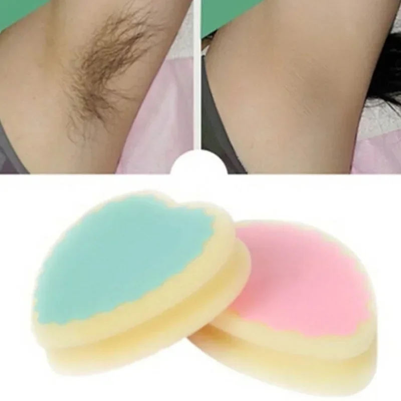 

New Popular Magic Painless Hair Removal Sponge Pad Epilator Random Colors Wholesale