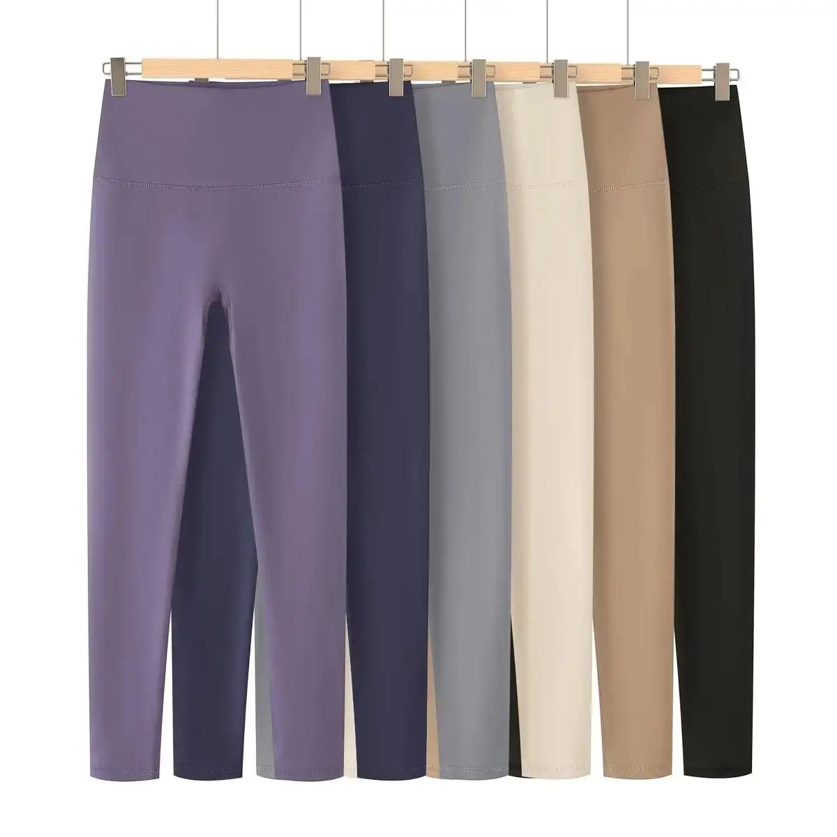 

High Waist Yoga Pants Women's Tight Fit Running Fitn Bot Long Pants Outwear Spicy Girl Tummy Control Butt Lifting