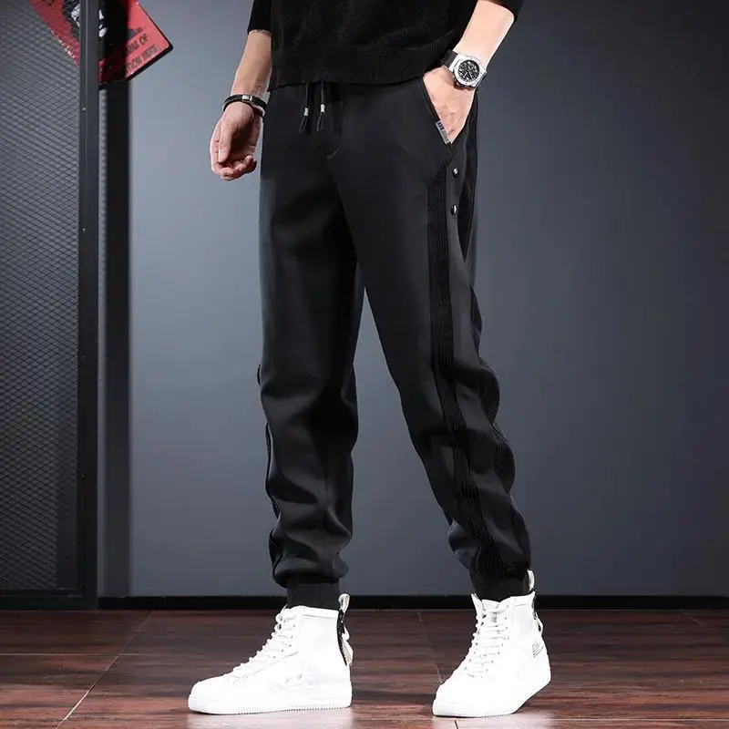 

Men's American Style Casual Cargo Pants Spring Summer Loose Fit Design Premium Versatile Streetwear Trousers