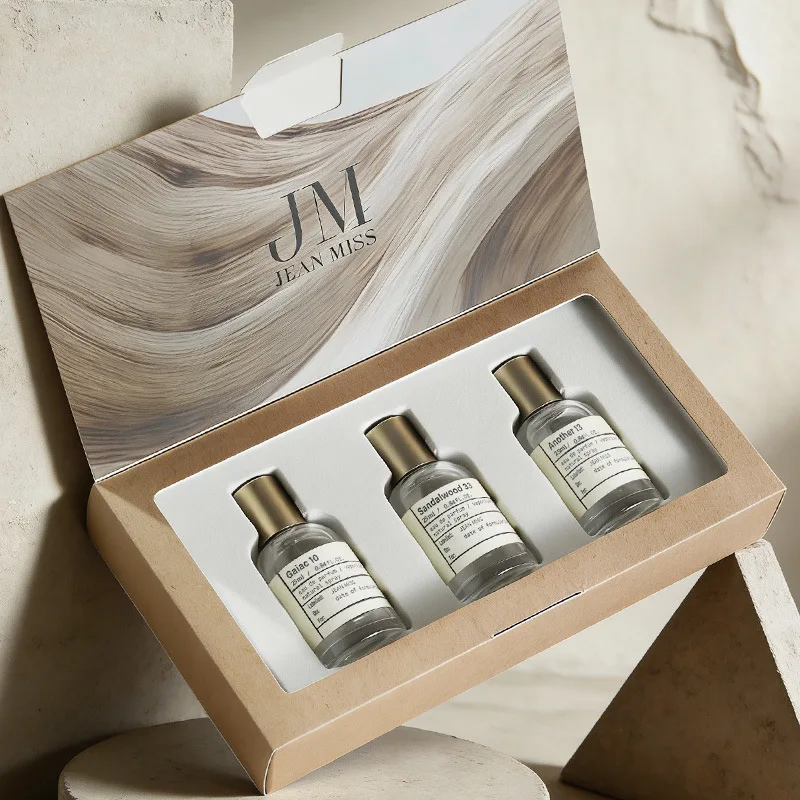 

25ml x 3 Long-Lasting Fragrance for Men: Sandalwood 33 Perfume Set – Intense Scent for Women in Summer Holiday Gifts