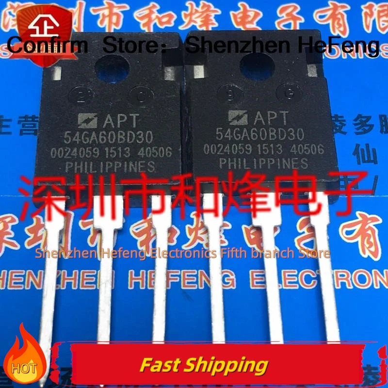 

10PCS/LOT APT54GA60BD30 TO-247 600V 54A Really Stock Best Quality Guarantee Transistor Quality