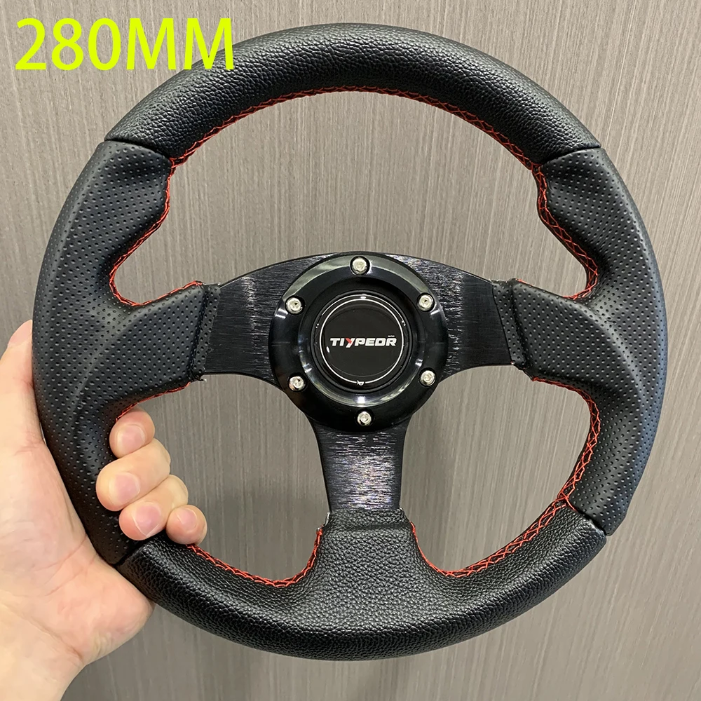 

TIYPEOR brand Japanese niche retro 11.5 inches 280mm car steering wheel