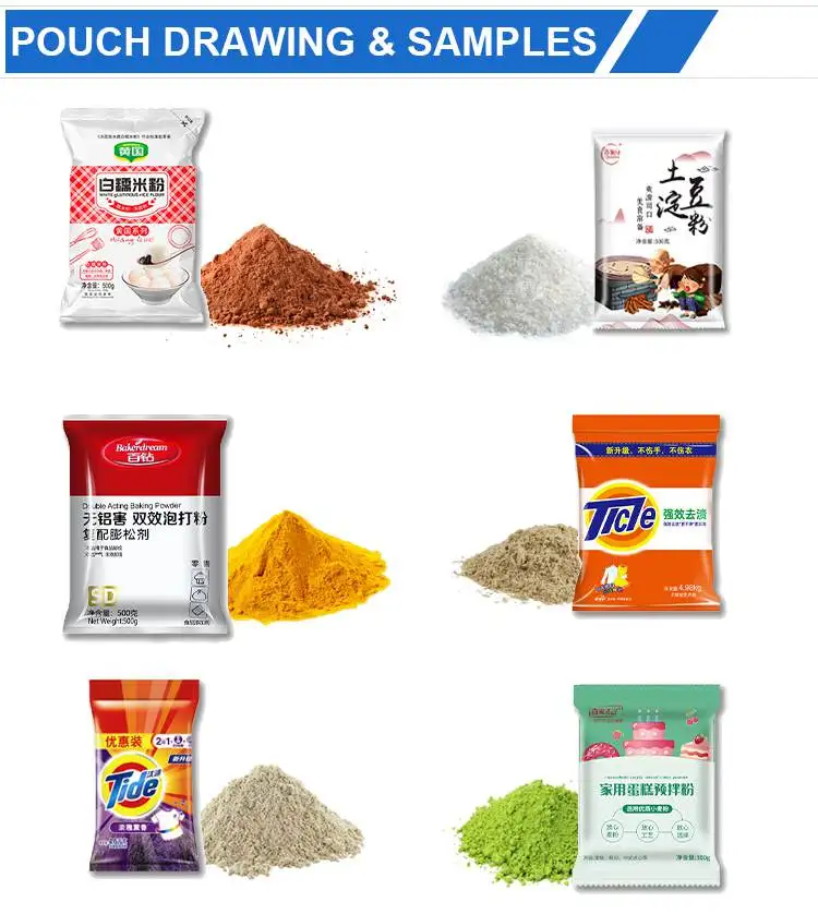 CE Xuguang Vffs 100g to 5kg Automatic Cake Premix Powder Packing  hine for Milk Powder