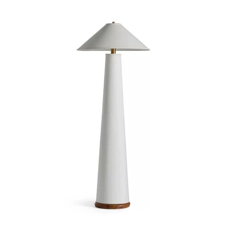 Retro floor lamp, bedroom bedside lamp next to the living room sofa, simple hotel vertical lamp