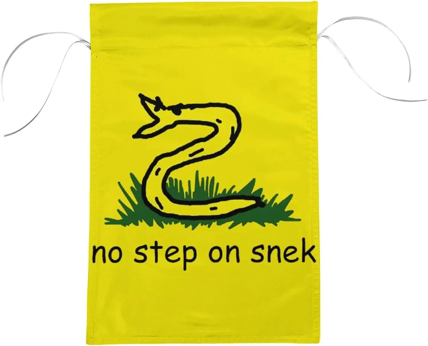 No Step On Snek Welcome Garden Flag 12x18 Double Sided Yard Flags Farmhouse Decor Small