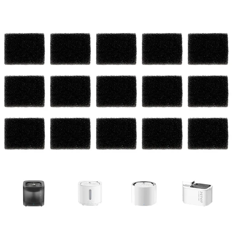 PETKIT Replaced Foam Filters for Eversweet Max/Eversweet 3 Pro/Solo 2/Solo SE Pet Water Fountain,6 Piece Replacement Pump Filter
