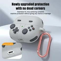 For Samsung Galaxy Buds 3 Buds 3Pro Case 3D Cartoon Game Consol Earphone Accessories For Samsung Galaxy Cover With Hook