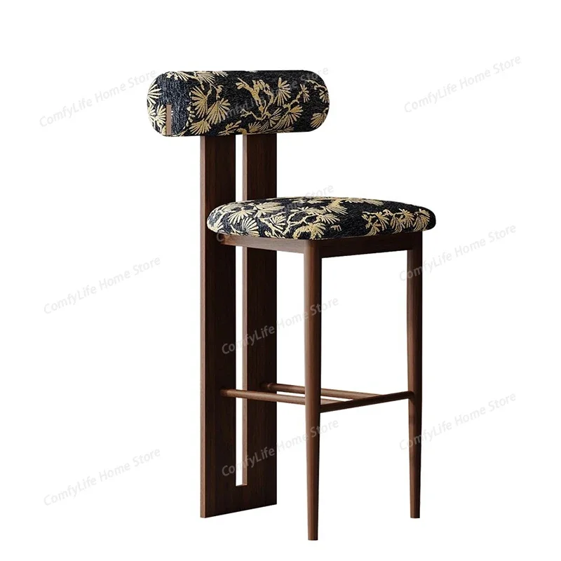 

Custom bar chair, 60cm, style of One Hundred Birds Paying Homage to the Phoenix