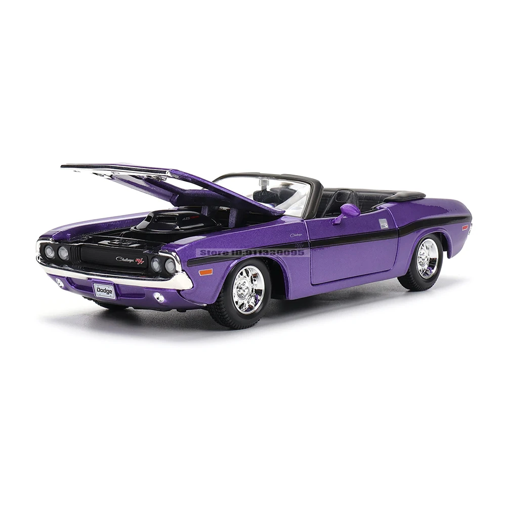 Maisto 1:24 1970 Dodge Challenger R/T Convertible alloy car model handicraft decoration collection toy tool gift die-casting