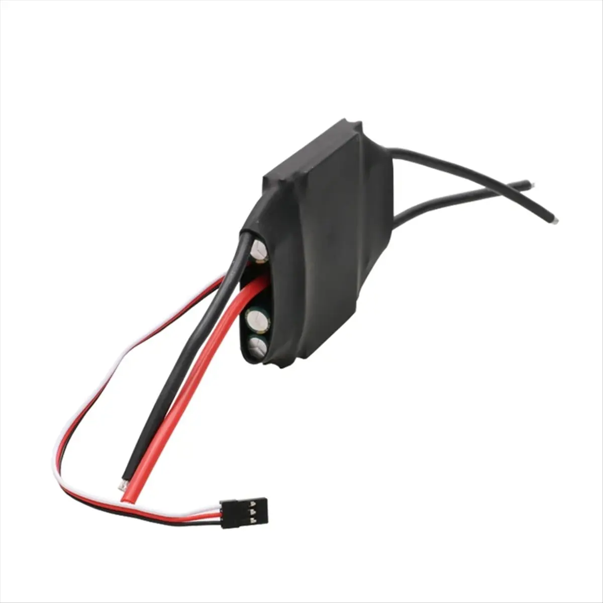 (AIMA) 12V-26V 3S-6S Two-Way Brushed ESC 200A 2000W High-Power Speed Controller with LED Lights for RC Trawler 997 Motors