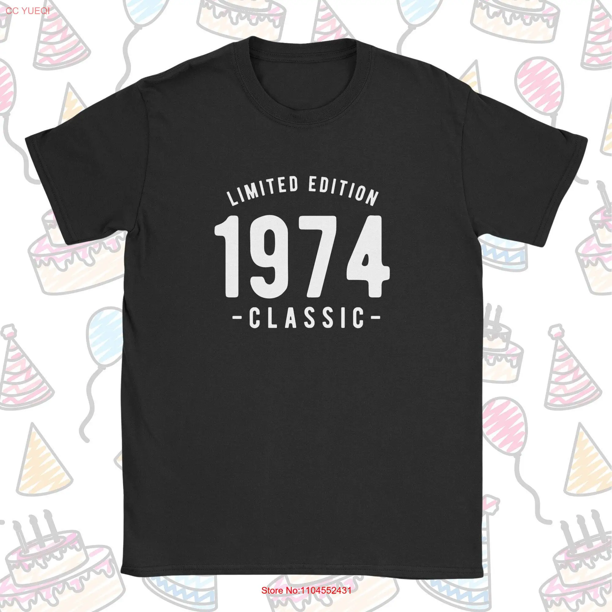 

50TH BIRTHDAY SHIRT 1974 Men's T For Men Him Dad Husband Brother Boyfriend Fiance Son Grandad 50 Year Old Man UK