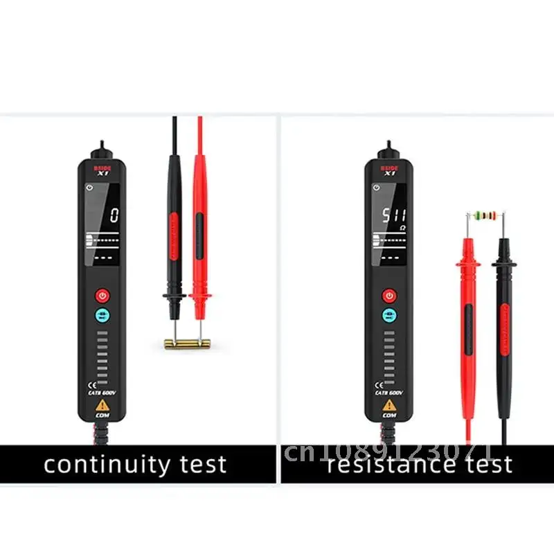 BSIDE Voltage Tester Large LCD Live/Neutral Wire Check Breakpoint Locate Non Contact AC DC Voltage Sensor Pen