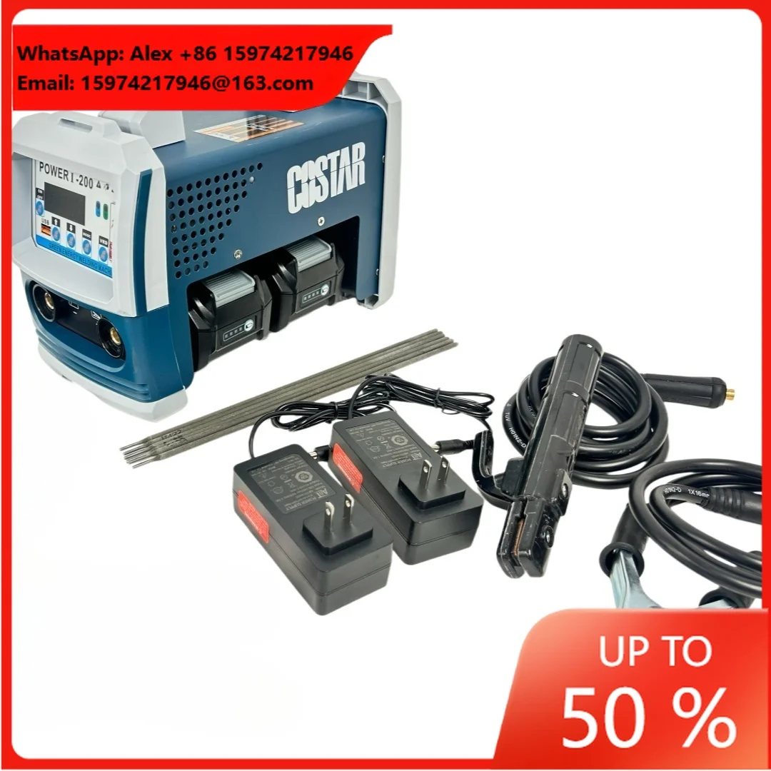 USB Rechargeable Wireless Welder 200A Battery Powered ARC Inverter Welding Machine Small Size High Power