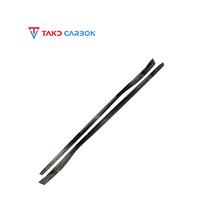

TAKD Carbon Perfect Fitment Rear Spoilers Dry Carbon Fiber Side Skirts Extensions GEN 2 for bmws 8 Series G16 840i 850i
