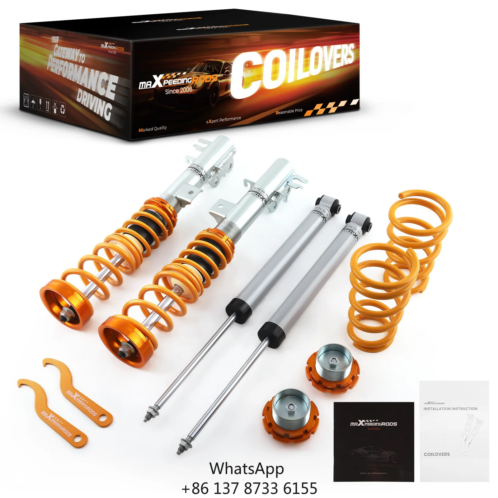 

Coilovers Suspension Shock Absorber For Fiat Abarth Grande Punto Evo STREET Use
