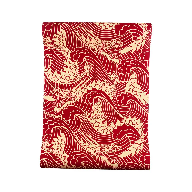 ورق حائط كلاسيكي بتصميم كلاسيكي على الطراز الصيني الجديد لمطعم الفندق وغرفة خاصة وديكور حائط لخلفية بيت الشاي #6