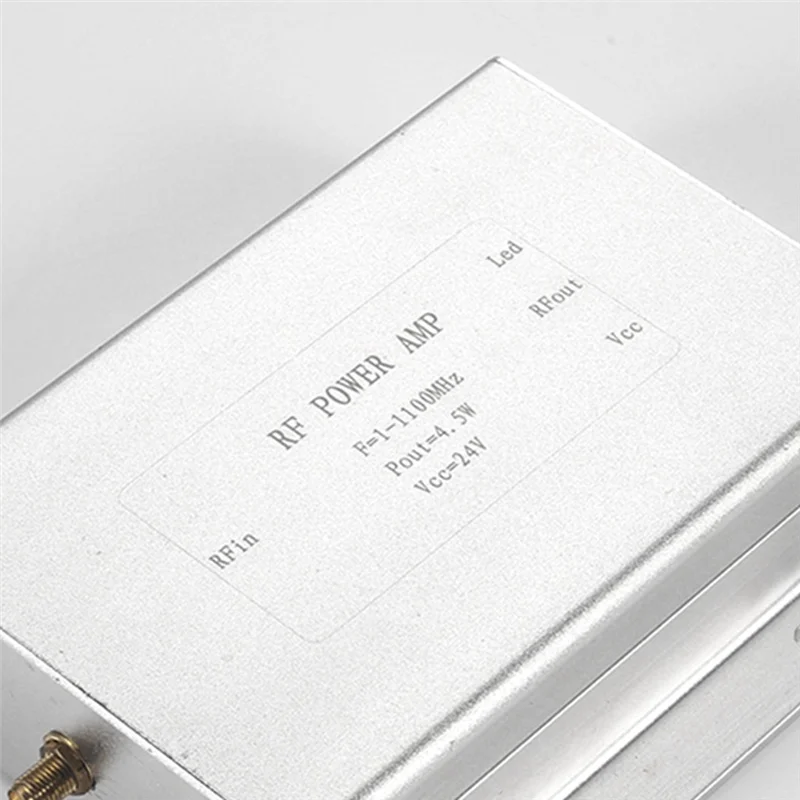 

-MEOF RF Power Amplifier 1-1100Mhz High Gain Linear RF Amplifier Communication Equipment Amplifiers Radio Power Amplifier