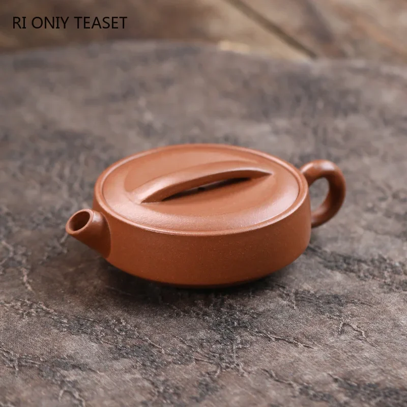 110ml Chinese Yixing Purple Clay Teapots Beauty Kettle Small Capacity Famous Handmade Tea Pot Raw Ore Zisha Tea Set Teaware