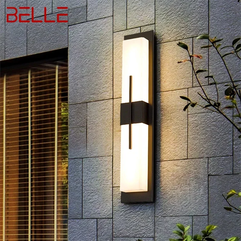 

BELLE Contemporary LED Outdoor Wall Lamps Electric Simplicity Waterproof Balcony Hallway Courtyard Villa Gate Hotel