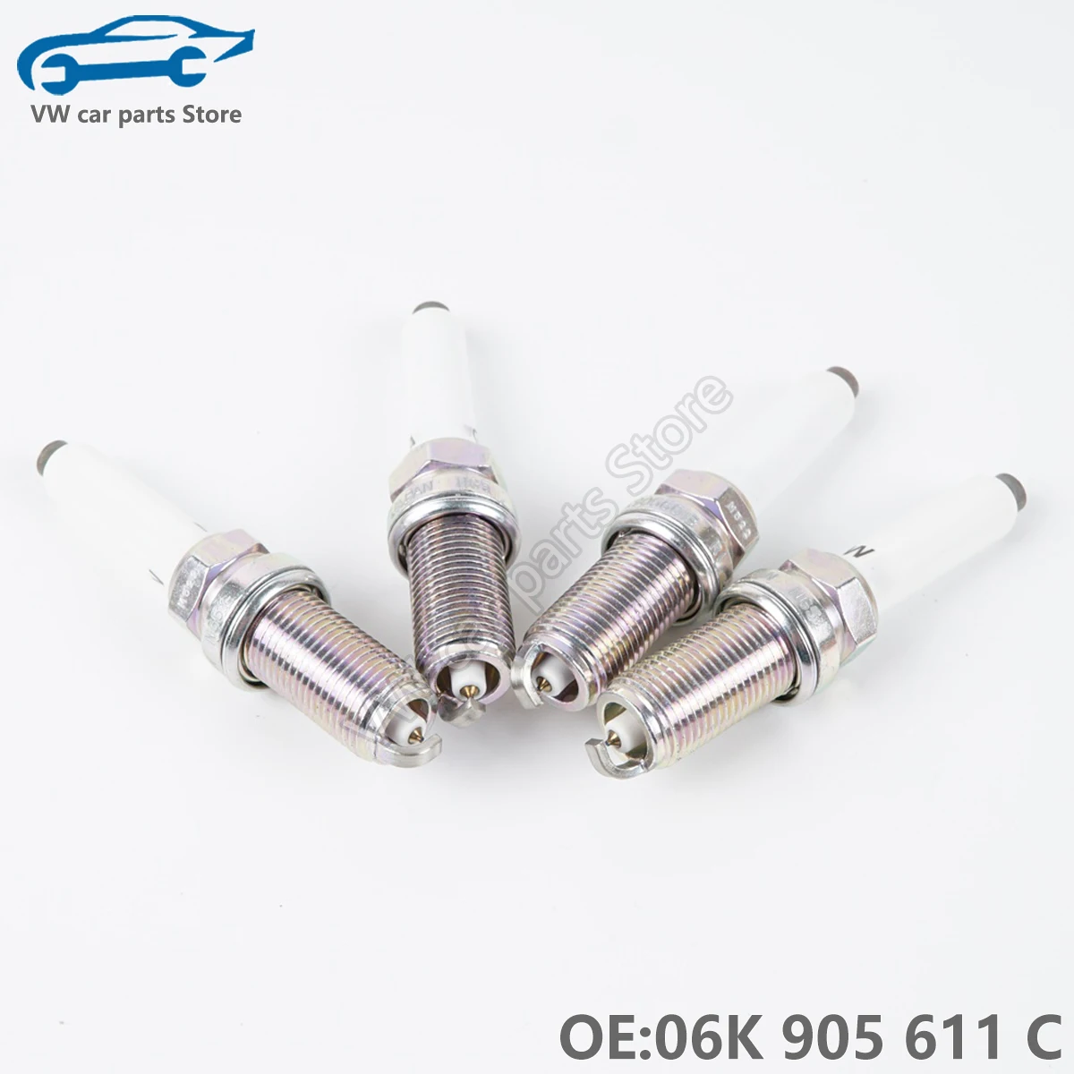 4pcs 06K905601B spark plug For EA888 GEN3 Audi A1 A3 A4 A5 A6 Q3 Q5 VW Tiguan Golf MK7 GTI Passat B8 Skoda Octavia 06K 905 611 C