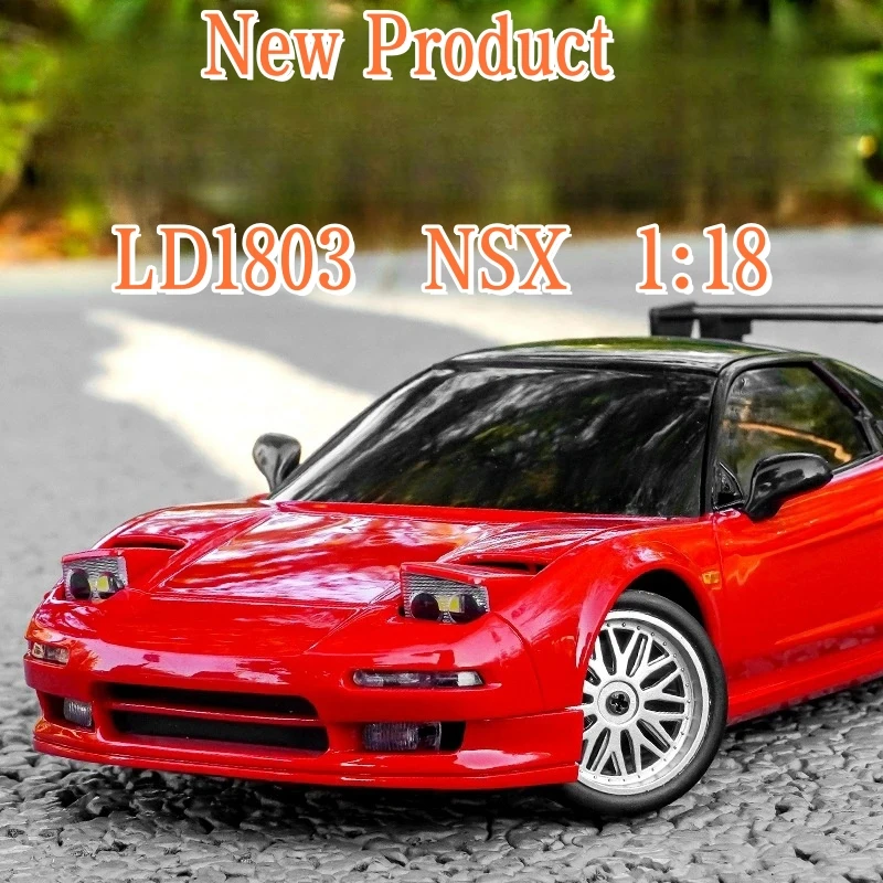 

1/18 LDRC LD1803 NSX 2.4G Remote Control Drift Car High-Speed Rear-Wheel Drive Simulation Toy Model