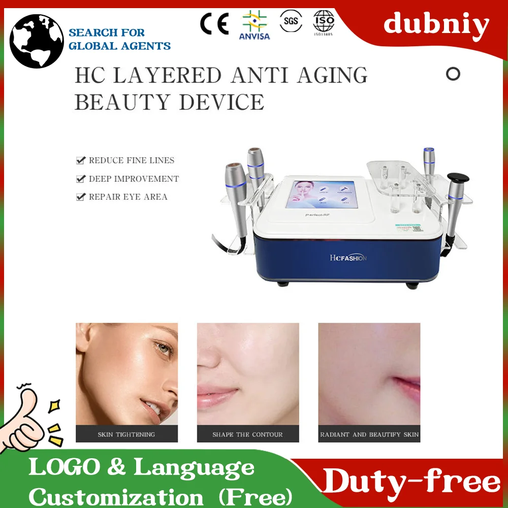 Multifunction Skin Care Radio Frequency Diathermy Treatment Face Lifting Anti Aging Wrinkle Removal Skin Firming Instrument