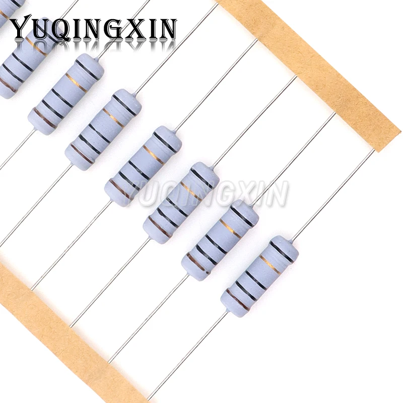 10pcs 3W 5% Wire Wound Resistor Fuse Winding Resistance 0.1R 0.1 0.15 0.22 0.33 0.47 0.5 1 2.2 4.7 6.8 10 22 33 47 51 68 100 ohm