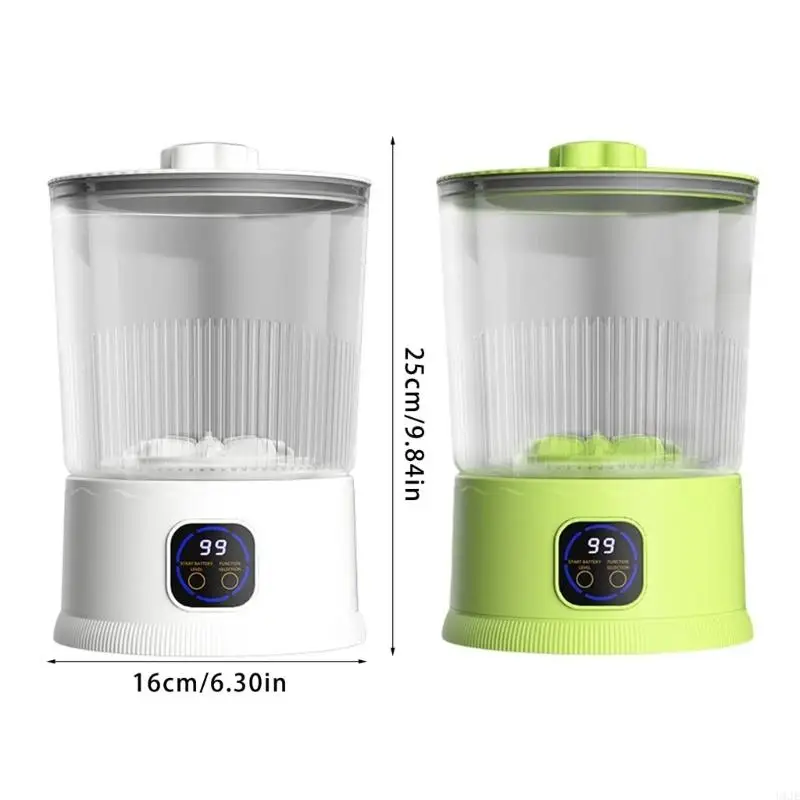 U1JEワイヤレス洗濯機ポータブル充電式ミニ洗濯機下着