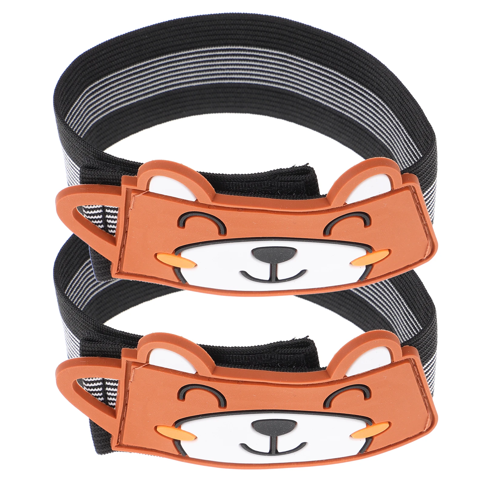

Cycling Girdle Elastic Bands Adjustable Straps Leg Ties Bike Pants Fasteners Durable Elastic Material Tighten Trouser Openings