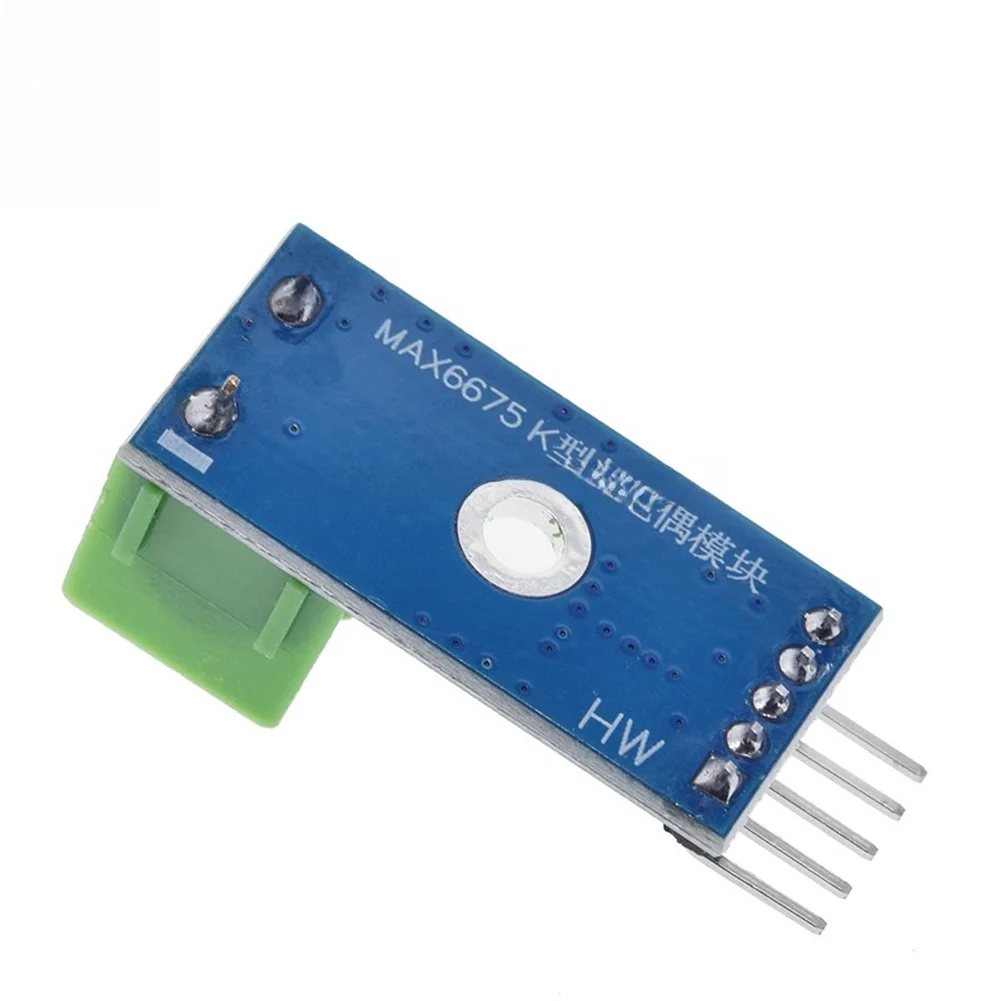 MAX6675 K Type Thermocouple Temperature Sensor Module 0C To 1024C 0.25C Resolution For Spi Interface For Arduino Industrial