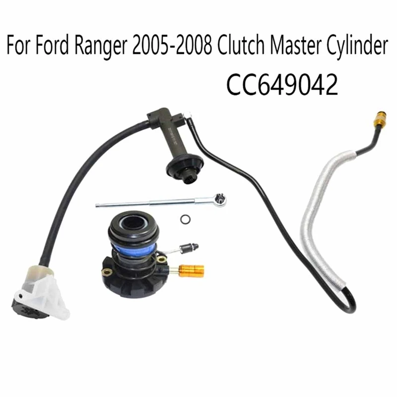 

Clutch Master And Slave Cylinder Assembly Plastic+Metal Automotive Supplies For Ford Ranger 2005-2008 Clutch Master Cylinder