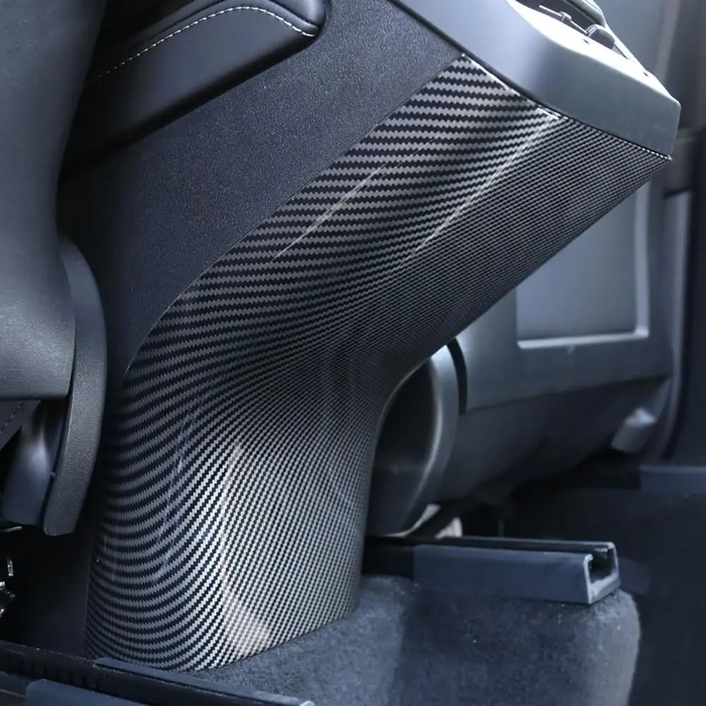 

For Tesla Model 3(16-22) Model Y(20-24) Rear Air Condition Vent ABS Cover Trim Anti Kick Cover Protector