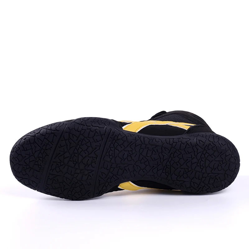 Hochwertige Professionelle Boxschuhe für Herren für Alle Jahreszeiten, Wrestling, Gymnastik, Indoor-Fitness und Umfassendes Training – Detail 19