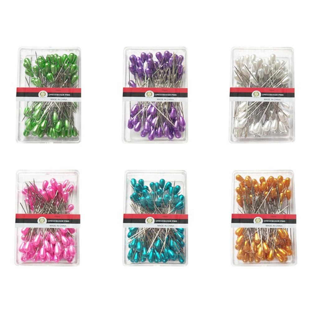 100PCS Pearl Head Straight Pins for DIY Craft