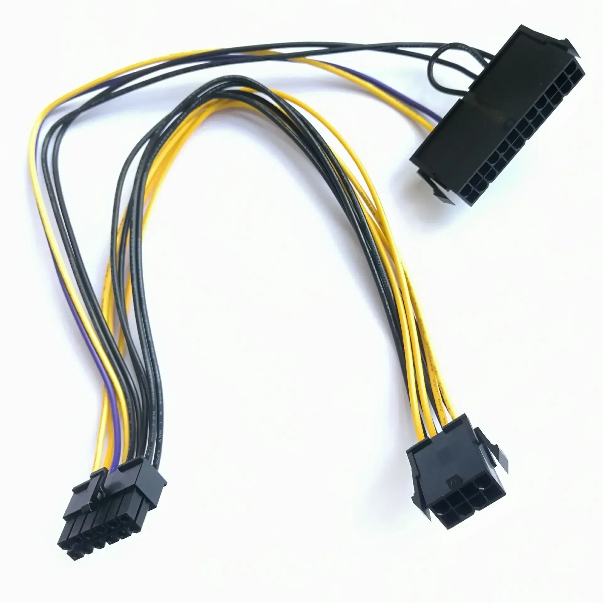 Ordinary ATX PSU Power Supply Cable 24Pin CPU 8Pin 4+4Pin To 12Pin for HP 1366 Dual X58 Motherboard Blade Server